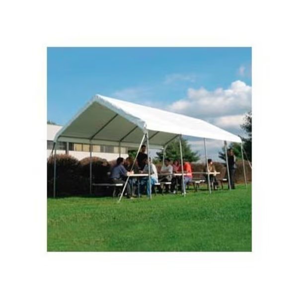WeatherShield Commercial Canopy 18'W x 60'L Green, Clearspan, Mfr#: 1860CCN10